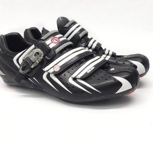 Pearl iZUMi Men's Elite Road II Road Cycling Shoe Sz 45 US Sz 11 Black/Red 57741